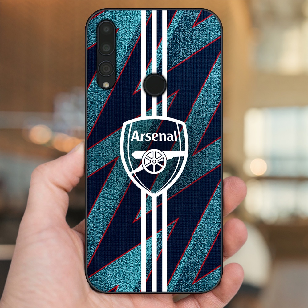 Ốp lưng Huawei Y9 Prime 2019 viền đen in hình Arsenal FC