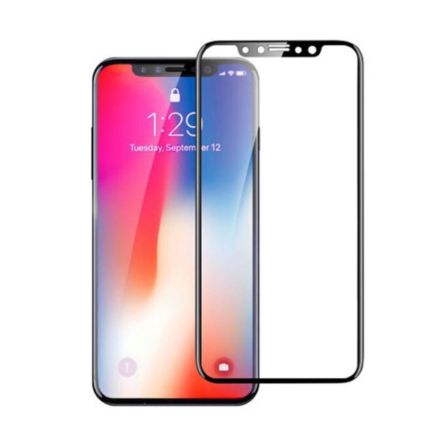 Kính cường lực full màn 9D iPhone X cao cấp
