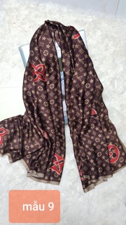 Khăn lụa silk nhiều màu [kèm ảnh thật]