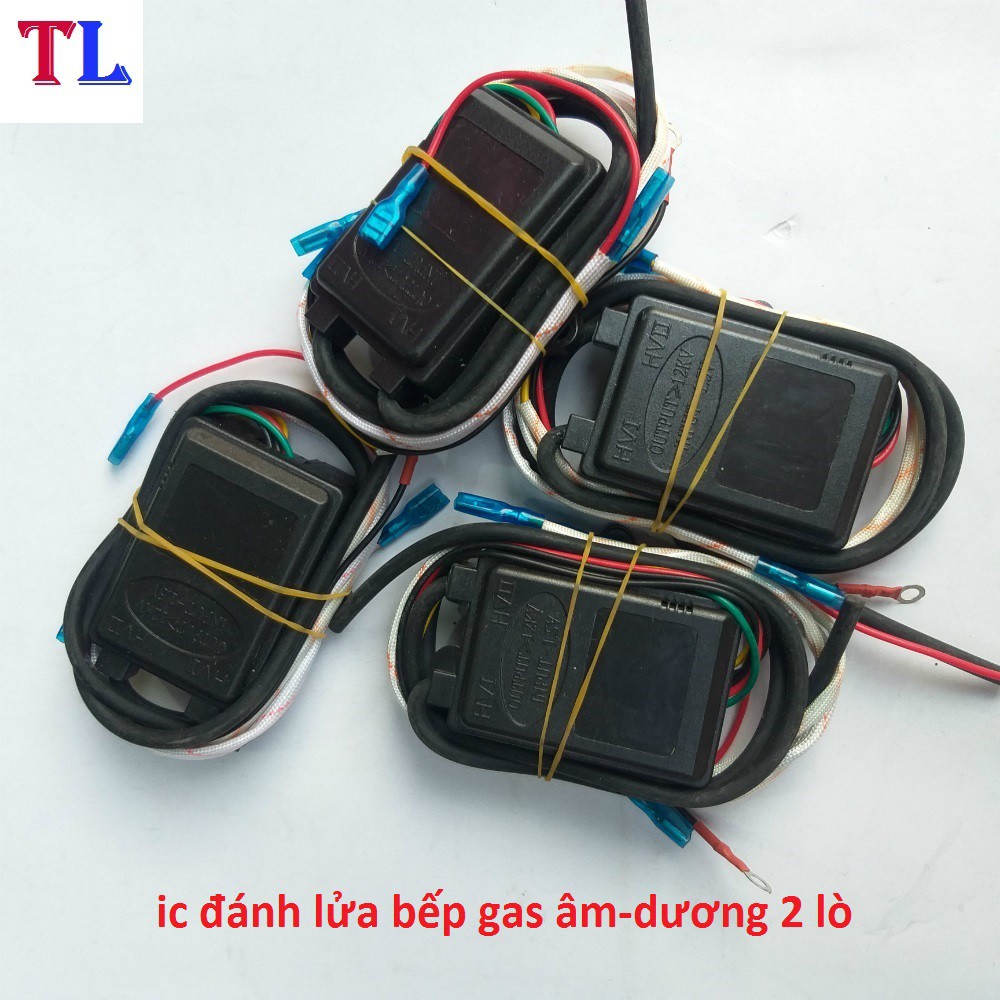 IC Điện Tử Đánh Lửa Bếp Gas âm dương 2 lò -ic dùng pin 1.5v