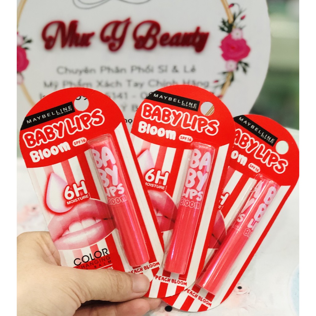 Son dưỡng môi chuyển màu Baby Lips Bloom Maybelline