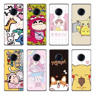 Ốp lưng hình Pikachu cho Xiaomi Redmi K30 Pro/POCO F2 Pro/X2/Black shark 3 2 Pro