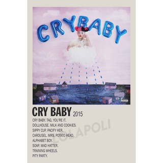 Tấm áp phích in hình Crybaby Album Melanie Martinez