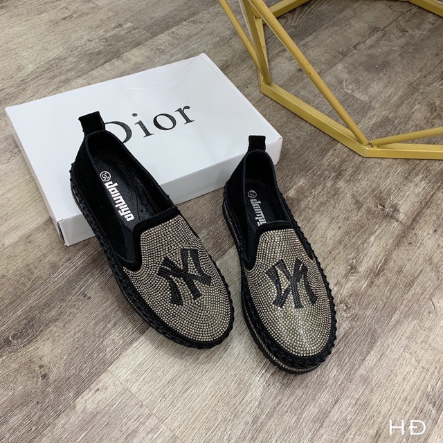 Giày slipon đá ny fullbox