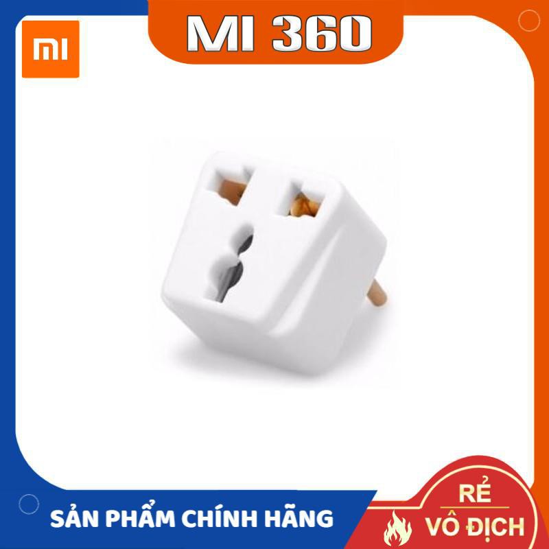 ⚡Hàng Cao Cấp⚡ Phích Cắm Điện Chuyển Đổi 3 Chấu Sang 2 Chấu✅ Đầu Chuyển Đổi 3 Chấu Thành 2 Chấu