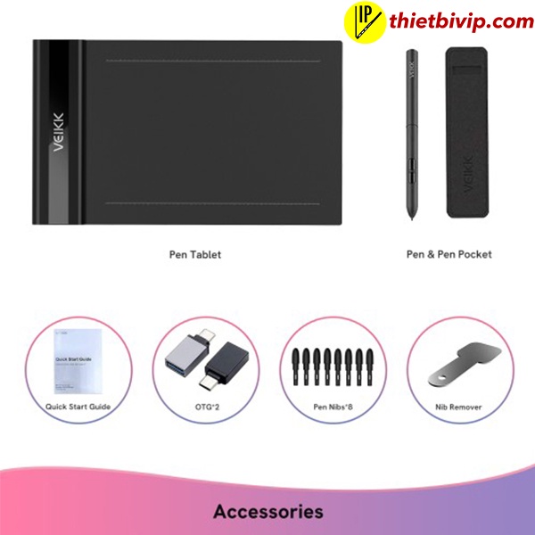 Bảng Vẽ Điện Tử VEIKK S640 - Hàng Chính Hãng