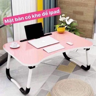 🌿Bàn gấp thông minh có khe để laptop