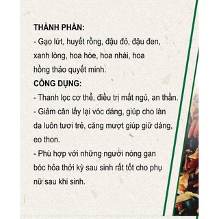 Trà gạo lứt ngũ cốc thảo mộc