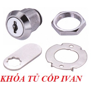 Ổ Khoá Tủ Cốp Ivan Full Size 2 Phân, 3 Phân (Chính Hãng)