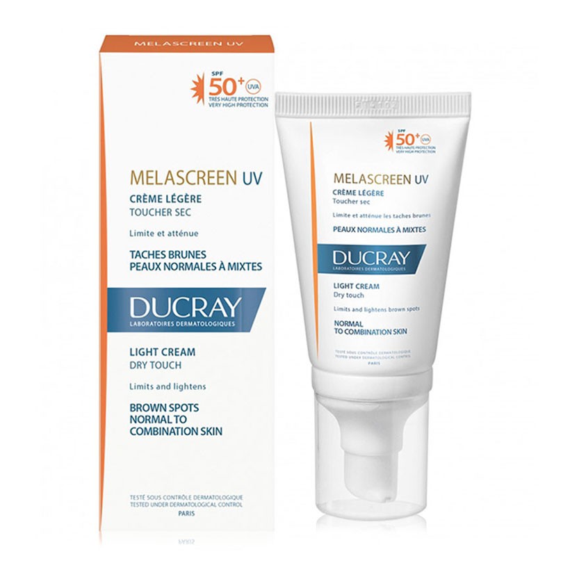 [CHÍNH HÃNG] Kem chống nắng làm sáng da và chống lão hoá Melascreen UV Light Cream SPF50 Ducray 40ml