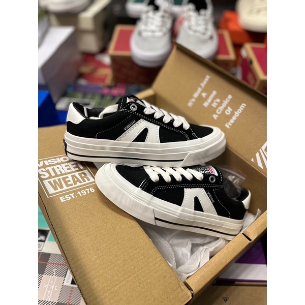 GIÀY VANS VISION OLD CRIRKUS BLACK BASIC LAI AU