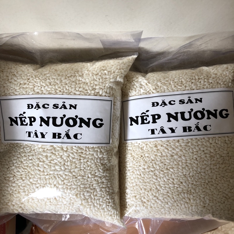 Gạo nếp cái hoa vàng/nếp nương thơm, dẻo, không chất bảo quản (1kg) | BigBuy360 - bigbuy360.vn