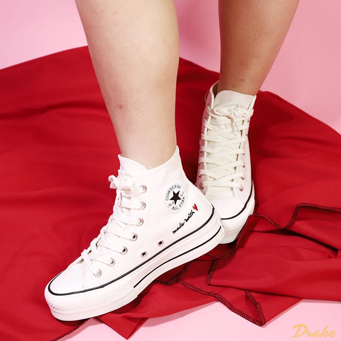 Giày sneakers Converse Chuck Taylor All Star Platform Valentine's Day 571119C