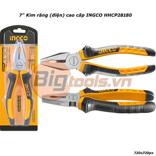 Kềm răng Ingco HHCP28180