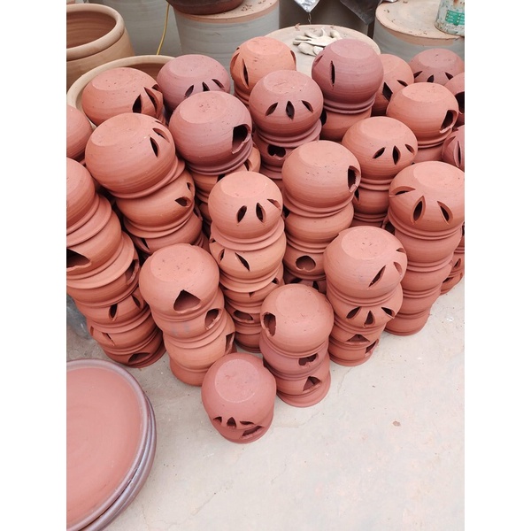 Niêu đất xông xả,bồ kết,gừng-sản phẩm gốm phù lãng