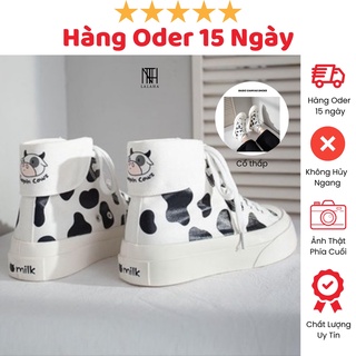 Giày thể thao nữ bò sữa
