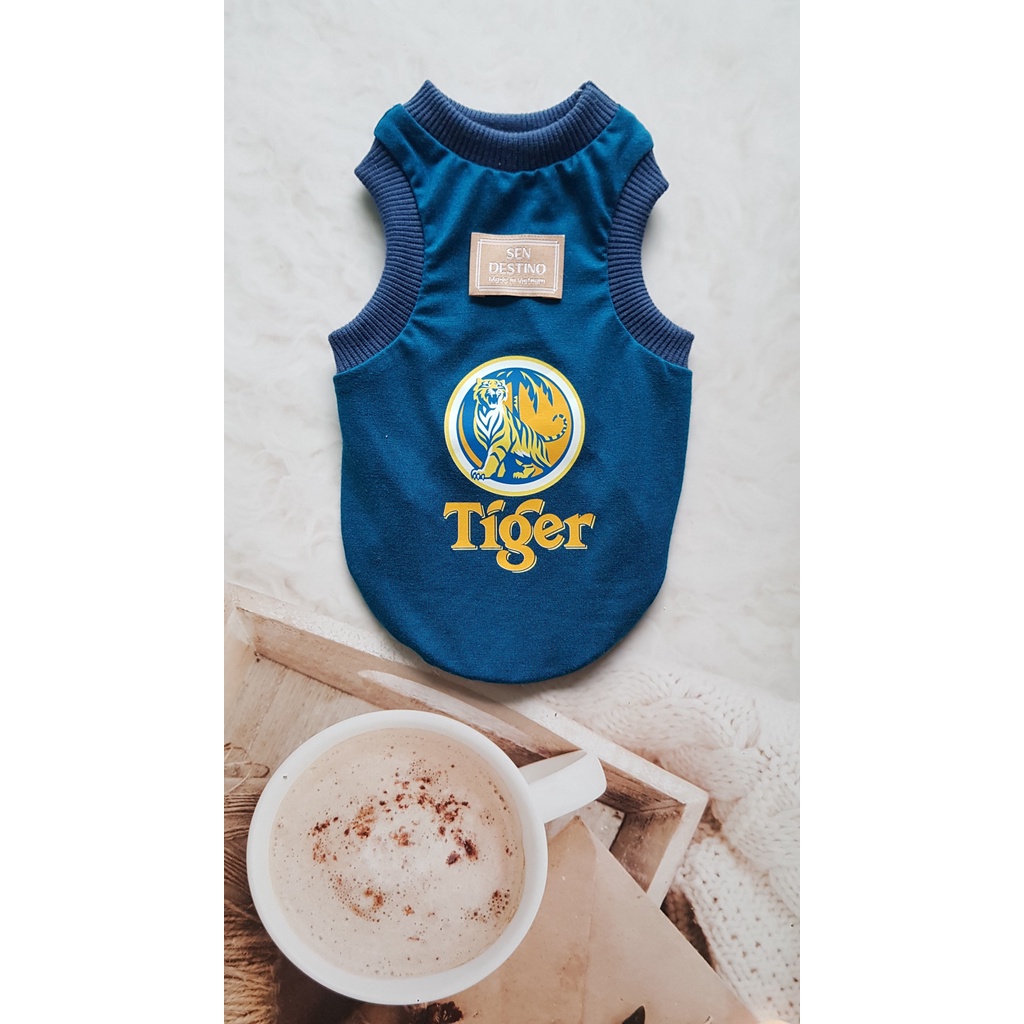 Áo chó mèo Hottrend, áo Grab chó mèo