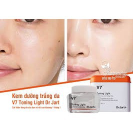 Kem Dưỡng Trắng Da V7 Toning Light Hàn Quốc Mẫu Mới