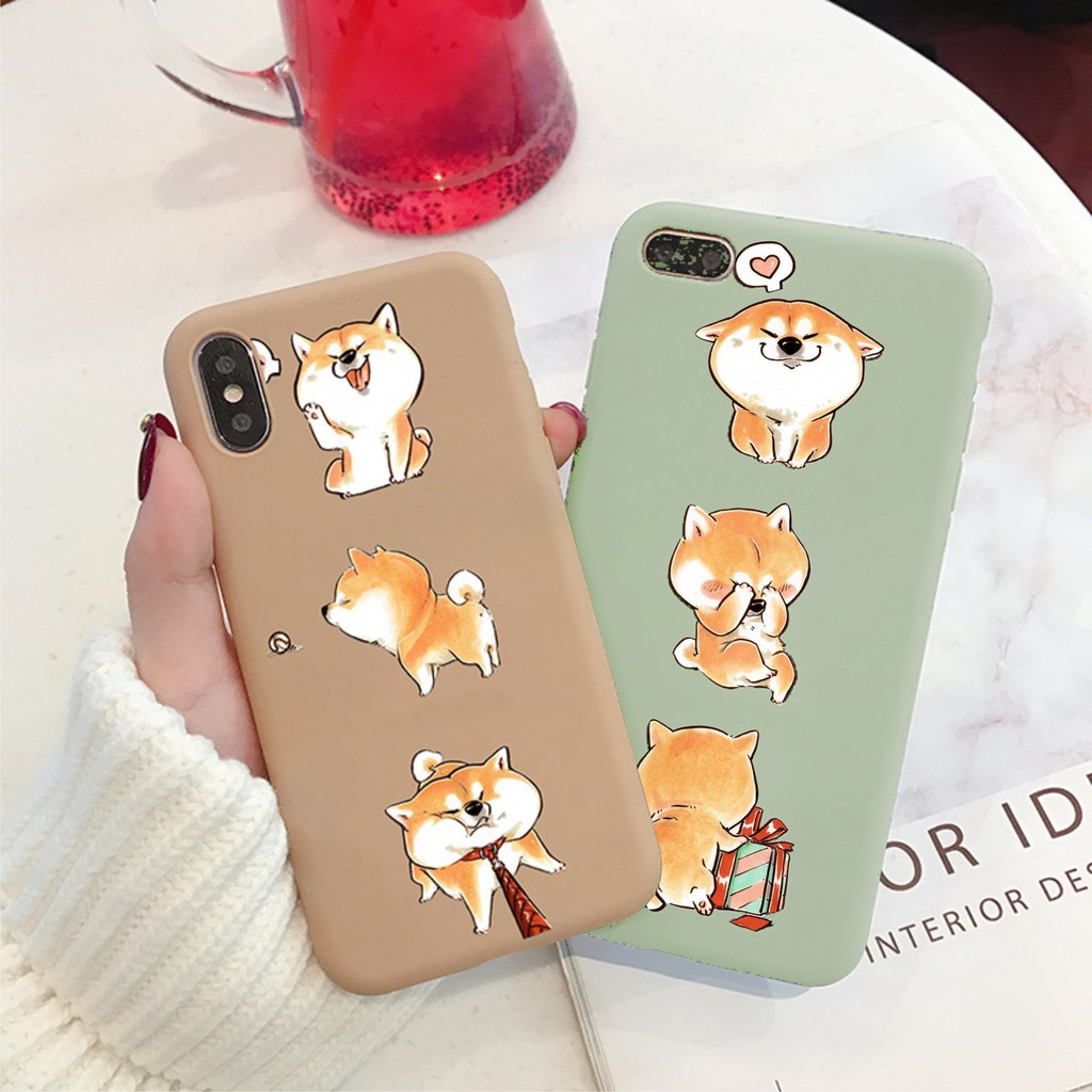 [ IPHONE ] Ốp Lưng Silicon Shiba Kute - B098 | BigBuy360 - bigbuy360.vn