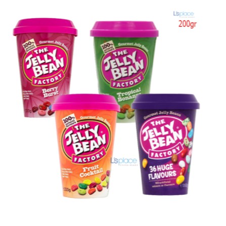 Kẹo Cốc hiệu The Jelly Bean Factory 200gr