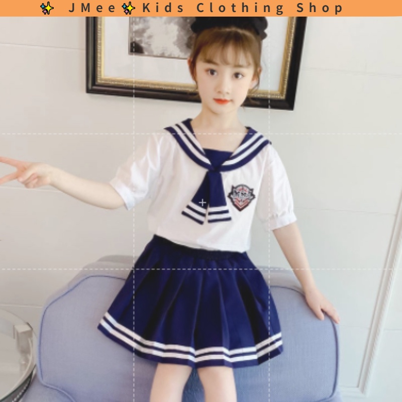 ❀Hàng giao ngay❀4-14 tuổi, quần áo trẻ quần áo trẻ em Bộ đồ của nữ sinh jk đồng phục 2022 kiểu mới quần áo bé gái lớn Bộ đồ kiểu Hàn Quốc Bộ đồ của trẻ em trung và lớn Bộ đồ đồng phục của trẻ em jk