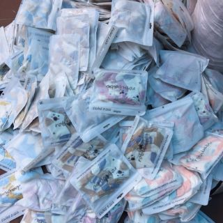 Sét 5 đôi tất lưới ngắn cổ cho bé