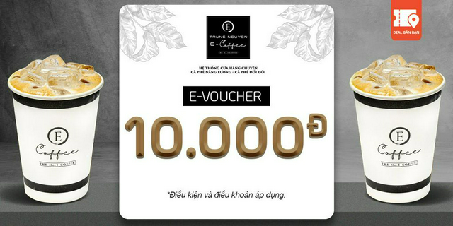 E-voucher trung nguyên e-coffee trị giá 10.000đ