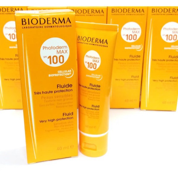 Kem Chống Nắng Bioderma Photoderm Max Aqua Fluide SPF 100+[ Màu Light]