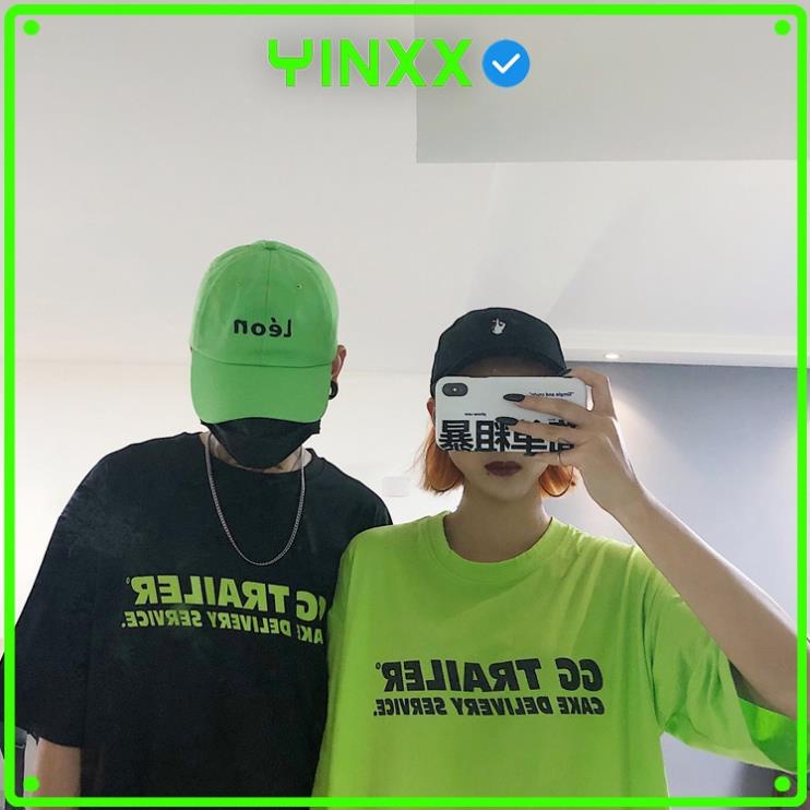 Áo thun unisex form rộng tay lỡ Yinxx, phông cặp nam nữ rẻ đẹp oversize ATL916 *