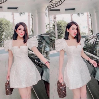 ❤️ đầm gấm hoa nổi #235k