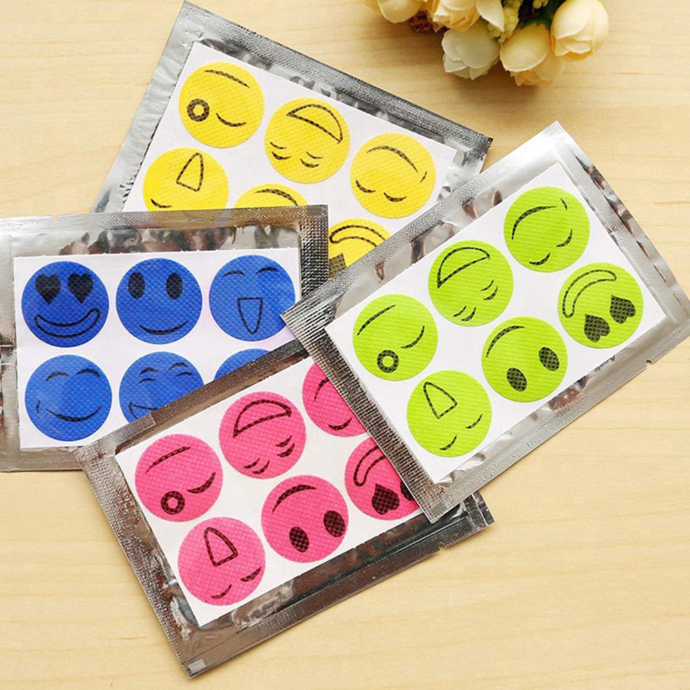Túi nhãn dán chống muỗi kiểu dáng hoạt hình xinh xắn dễ thương