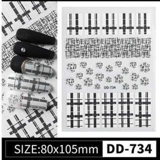 Sticker dán móng,  miếng dán trang trí móng - Ann933233