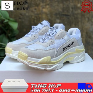 [Shop Sneaker] Giày Thể Thao Balen Màu Trắng Size Nam Nữ