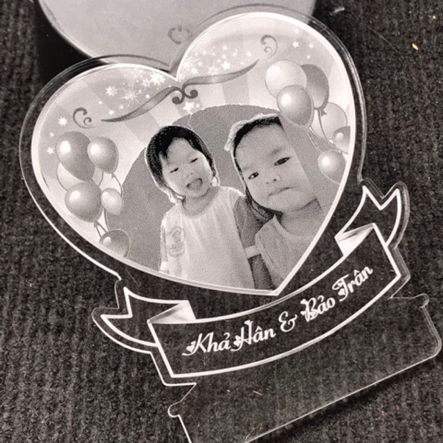 Khung Đèn Ngủ Led 3D, Khung trang trí ~hình ảnh theo yêu cầu -mã TIMTRON ( không kèm đế )