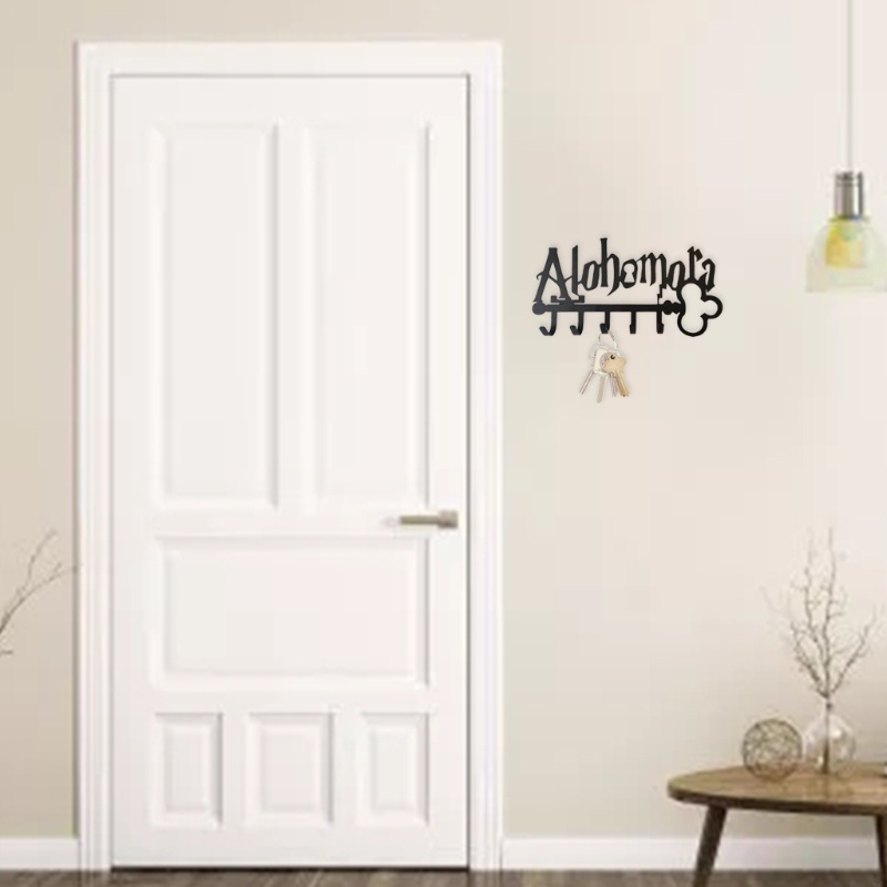 Giá Đỡ Chìa Khóa 5 Móc Treo Tường Bằng Kim Loại Thiết Kế Nghệ Thuật Sáng Tạo Dùng Trang Trí Halloween