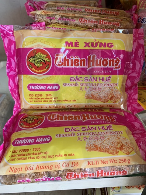 Mè xửng dẻo Thiên Hương 250gam -date mới