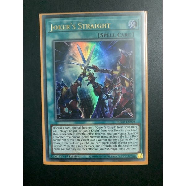 bài yugioh: joker’s straight