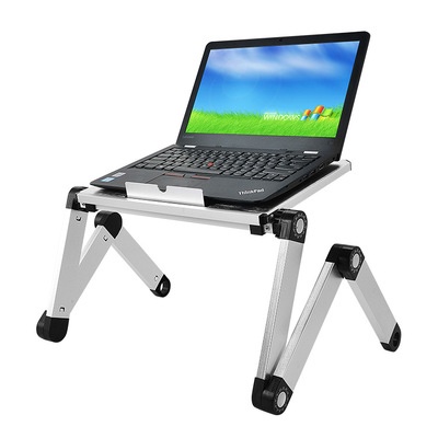 GIÁ ĐỠ LAPTOP HỢP KIM NHÔM GẤP GỌN TIỆN LỢI, DỄ DÀNG ĐIỀU CHỈNH ĐỘ CAO