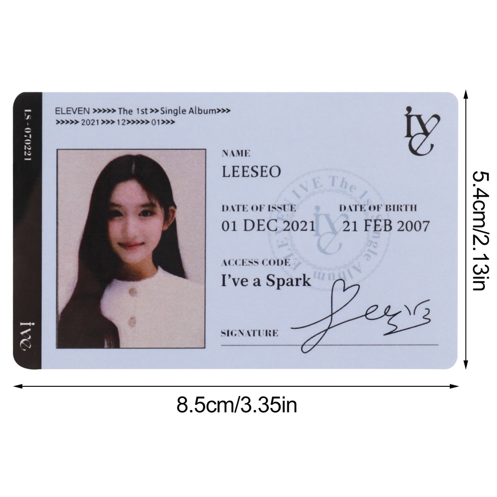 Bộ Sưu Tập Ảnh Thẻ Hình Nhóm Nhạc KPOP LIZ Girls