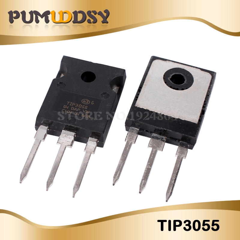 10 Cái / lốc TIP3055 TO-3P T1P3055 TO-247 Điện Transistor IC