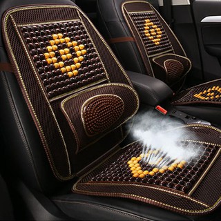 Lưới Lót Ghế Tựa Lưng Đan Hạt Gỗ Cao Cấp Trên Xe Ô Tô L2750-giá tốt