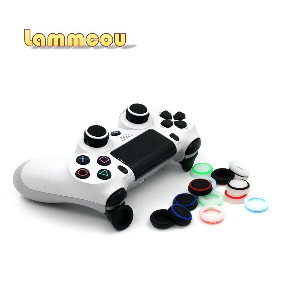Set 2 nắp nút cần điều khiển máy chơi game LAMMCOU analog thích hợp cho PS4 PS5