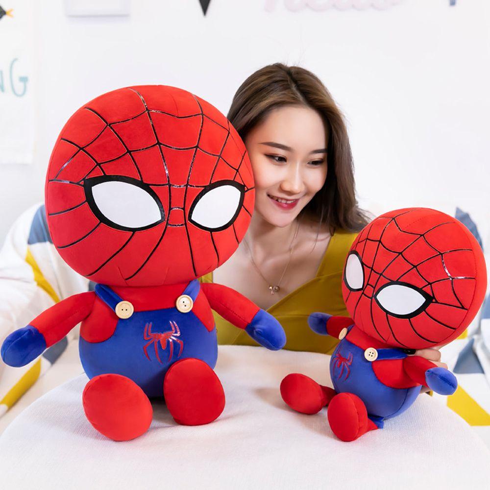 Đồ Chơi Nhồi Bông Hình Người Nhện Dễ Thương Trang Trí Nhà Cửa