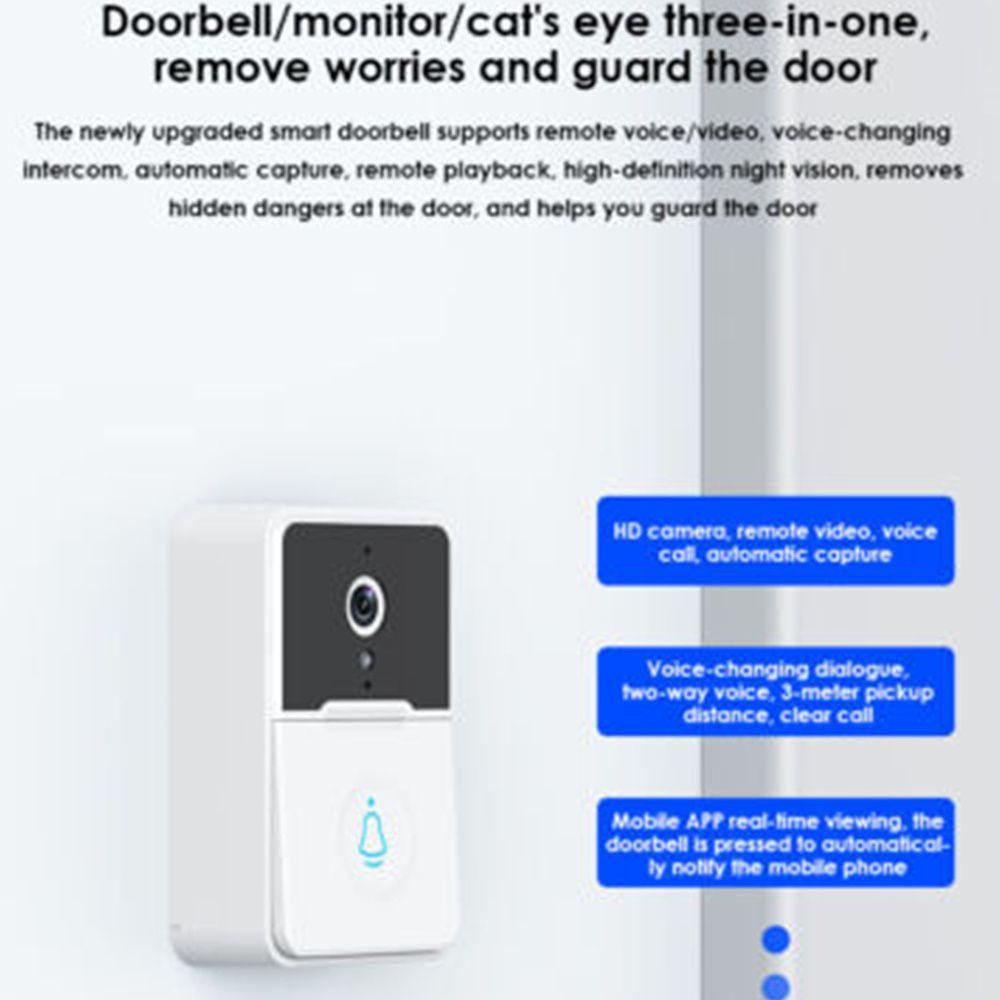 Chuông cửa KUNHEV gắn tường điều chỉnh được âm lượng hình video