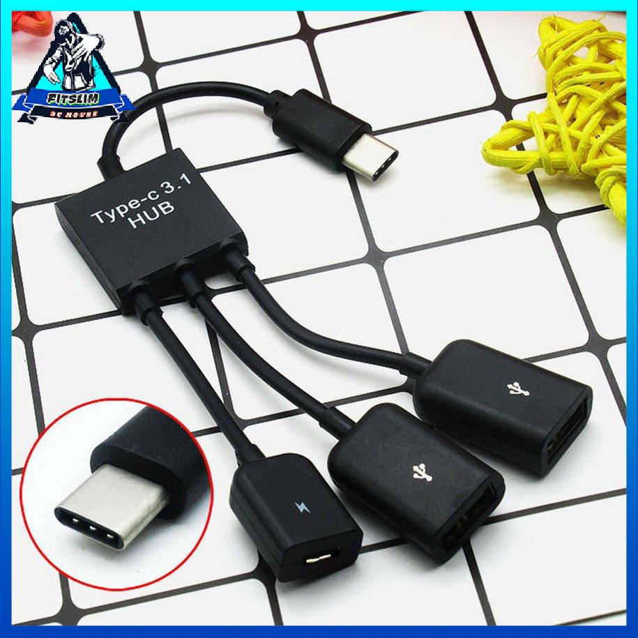 Cáp mở rộng USB Hub Type-c 3 Dây mở rộng tương thích Cáp dữ liệu nhanh [8/22]