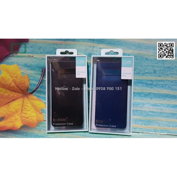 Ốp Lưng Samsung S10 Memumi Siêu Mỏng 0.3mm