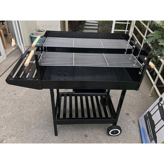 Bếp nướng ngoài trời ck350 có bánh xe đẩy sang trọng