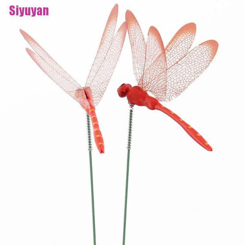 Mô hình bươm bướm/chuồn chuồn giả trang trí tiểu cảnh