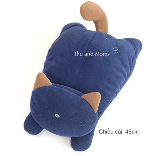 Mèo Hikosen Cara V-Z16-121 46x37cm - doll xanh tím than