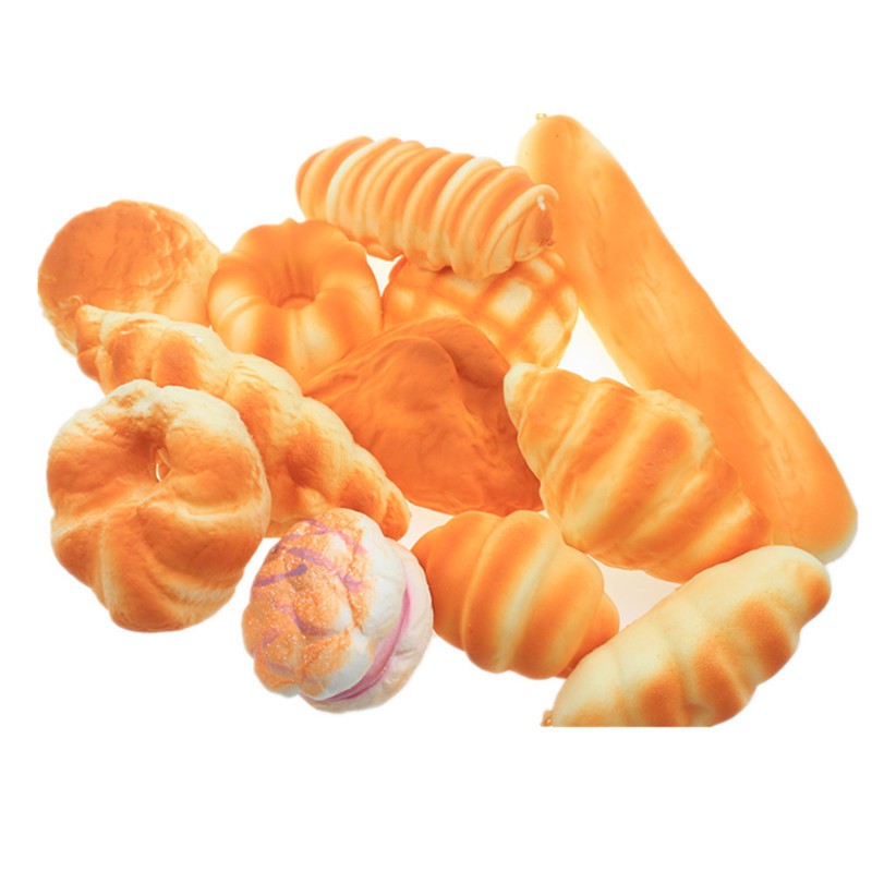 Đồ chơi nắn bóp hình bánh mì giúp giải tỏa căng thẳng chất lượng cao